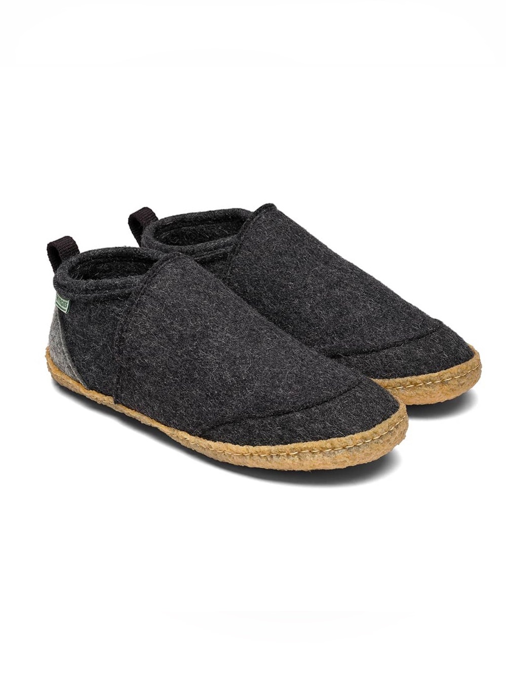 Men's Kyrgies Walkabouts Ankle Boot Indoor Outdoor Slipper Shoes Charcoal Felt